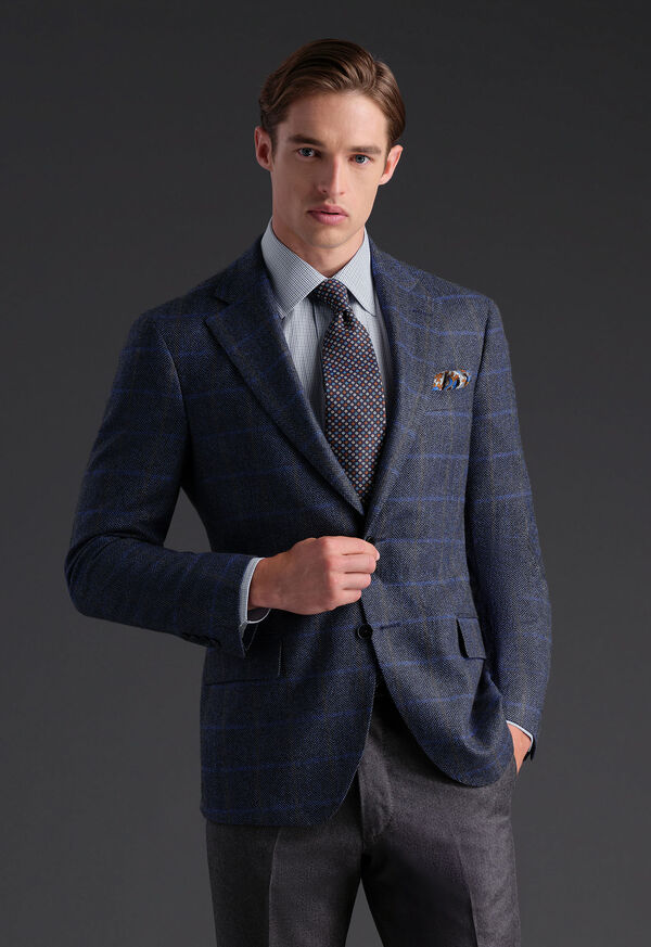 Paul Stuart Cashmere Herringbone Jacket, image 2