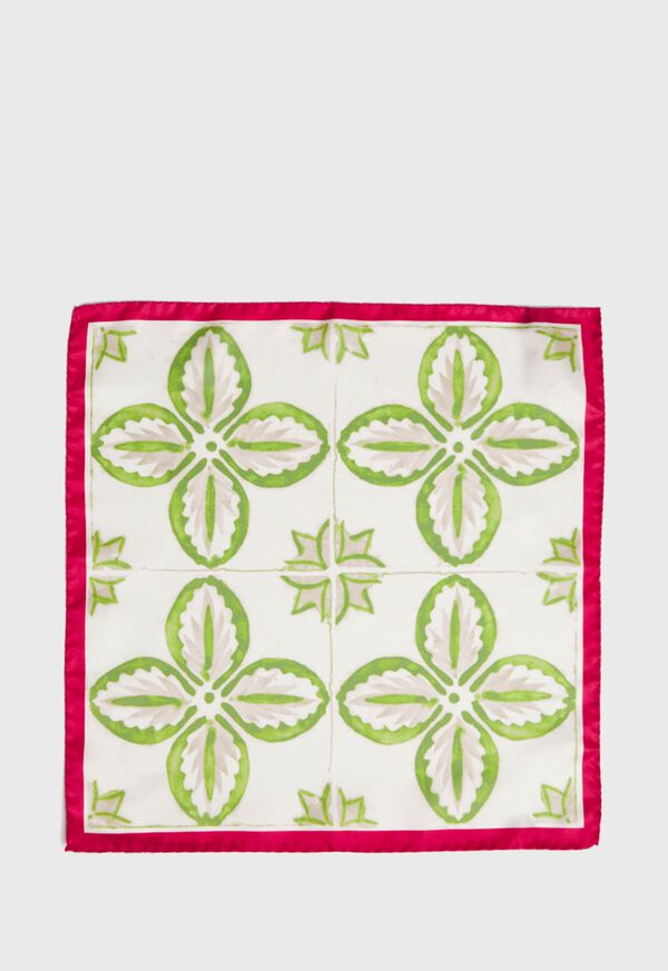 Paul Stuart Tile Design Pocket Square, image 2