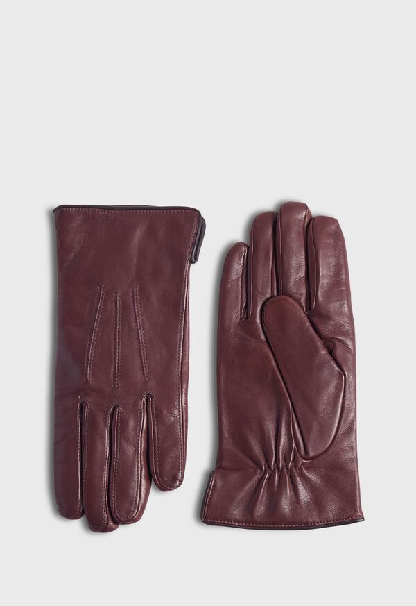 Paul Stuart Nappa Leather Saddle Stitch Glove, image 1