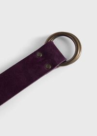 Paul Stuart Leather D-Ring Belt, thumbnail 2