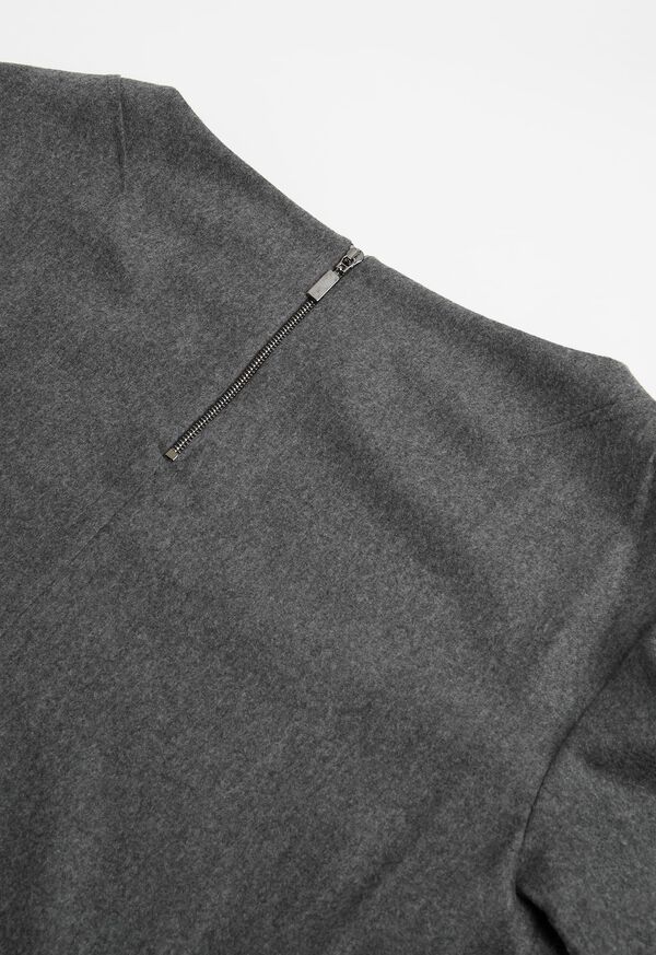 Paul Stuart Flannel Zip Back Top, image 2