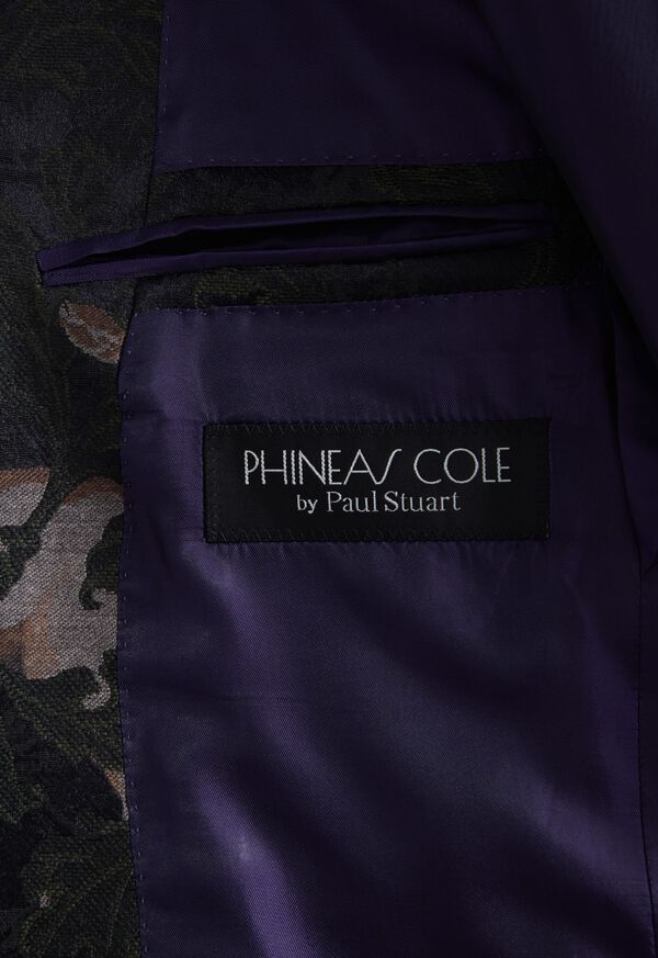 Paul Stuart Wool & Silk Jacquard Dinner Jacket, image 3