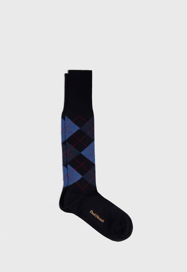 Paul Stuart Argyle Over the Calf Sock, image 1