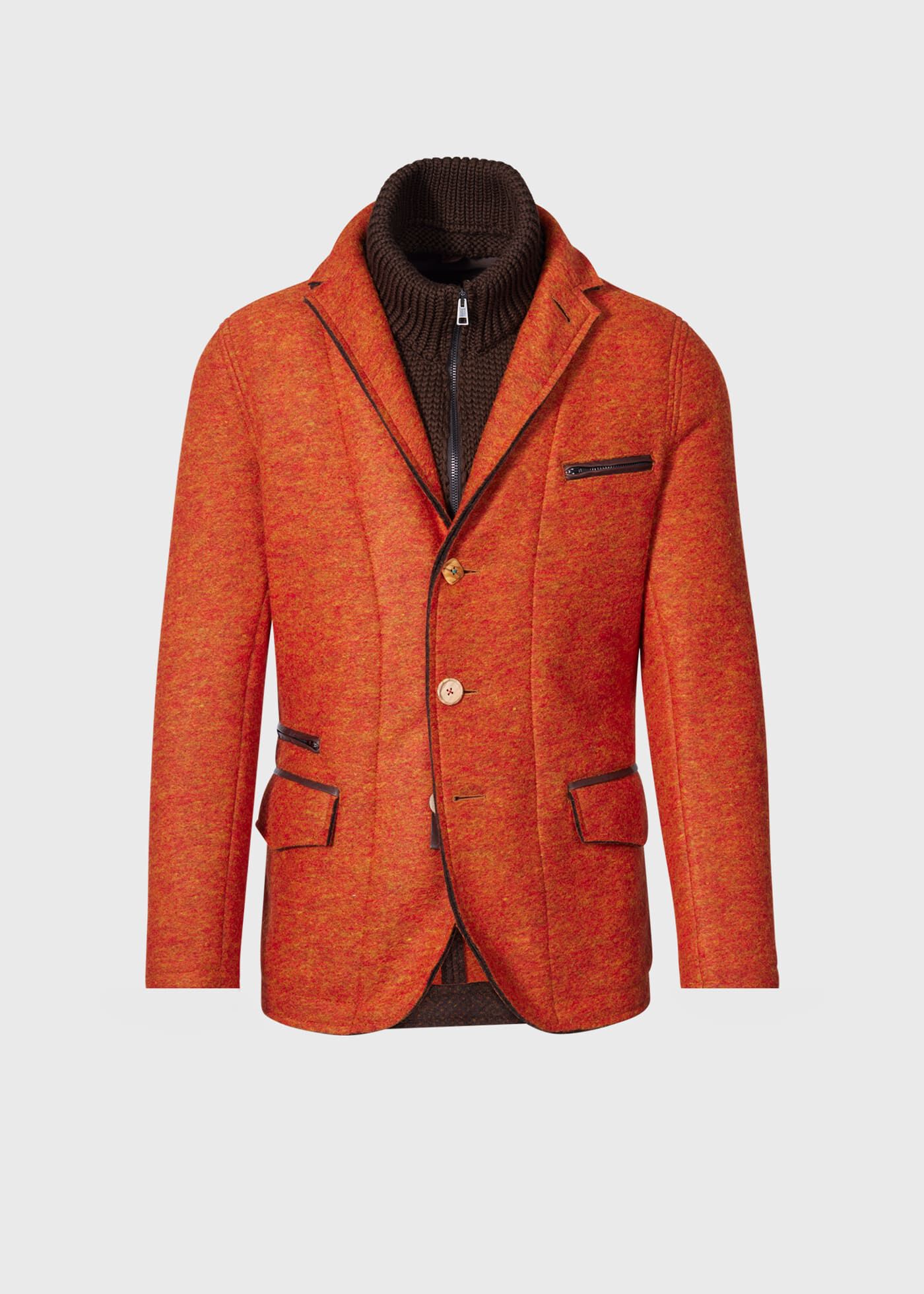 Boiled wool clearance mens jacket