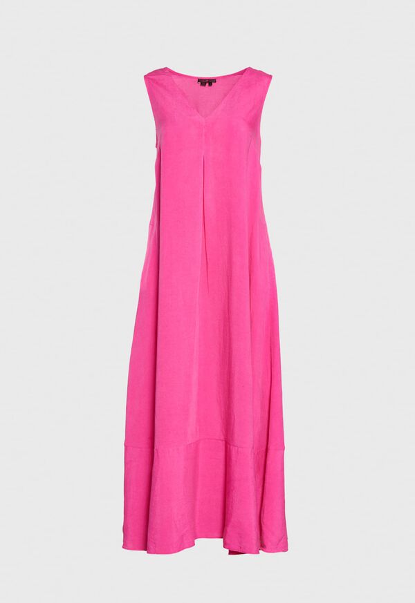 Paul Stuart Because Life Should Be Colorful Linen Blend Sleeveless Dress, image 1