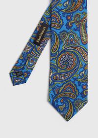 Paul Stuart Bright Paisley Tie, thumbnail 1