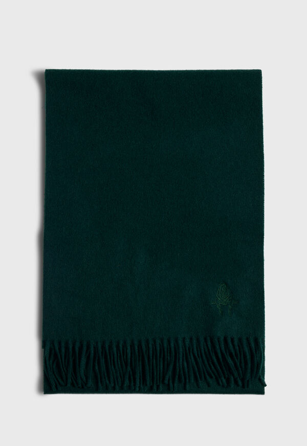 Paul Stuart Cashmere Scarf with Fringe, image 2