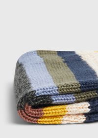 Paul Stuart Heavy Weight Cotton Multi Color Stripe Sock, thumbnail 2
