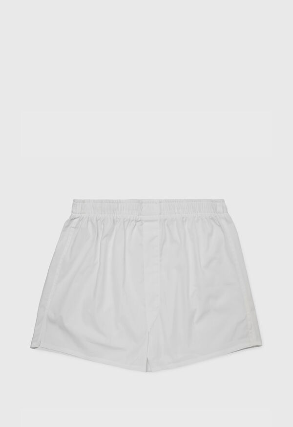 Paul Stuart White Trim Broadcloth Boxers, image 1