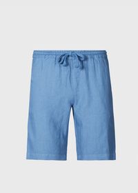 Paul Stuart Washed Linen Bermuda Shorts, thumbnail 1
