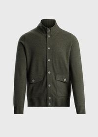 Paul Stuart Felted Cashmere Button-up Blouson, thumbnail 1