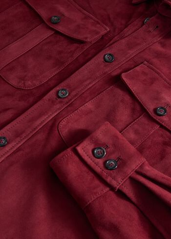 Paul Stuart Suede Shirt Jacket