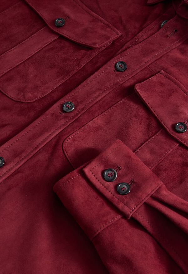 Paul Stuart Suede Shirt Jacket, image 2