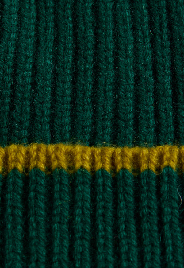 Paul Stuart Cashmere Ribbed Beanie, image 2