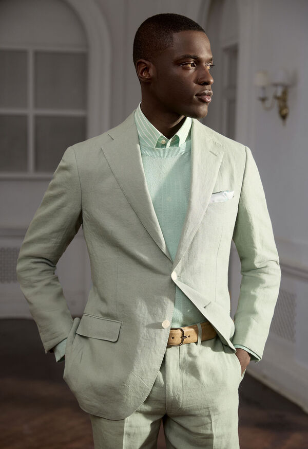 Paul Stuart Linen Suit Jacket, image 2