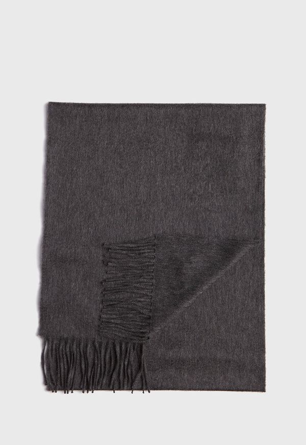 Paul Stuart Oversized Cashmere Logo Scarf, image 3