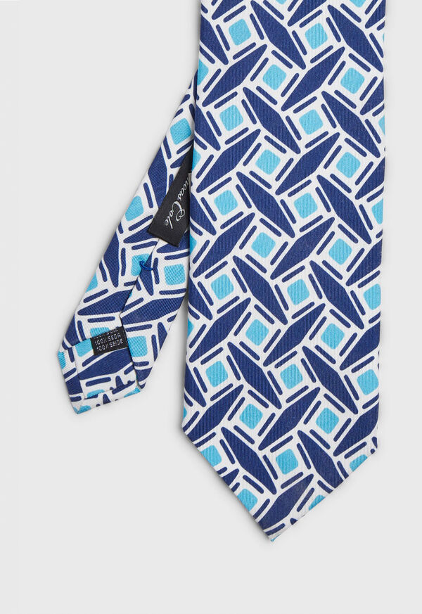 Paul Stuart Scattered Deco Square Tie, image 1