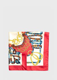 Paul Stuart Belt Foulard Silk Scarf, thumbnail 1