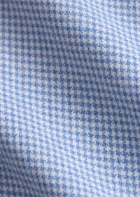 Paul Stuart Brushed Cotton Houndstooth Sport Shirt, thumbnail 3
