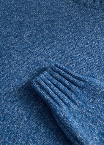 Paul Stuart Heather Alpaca Crewneck Sweater