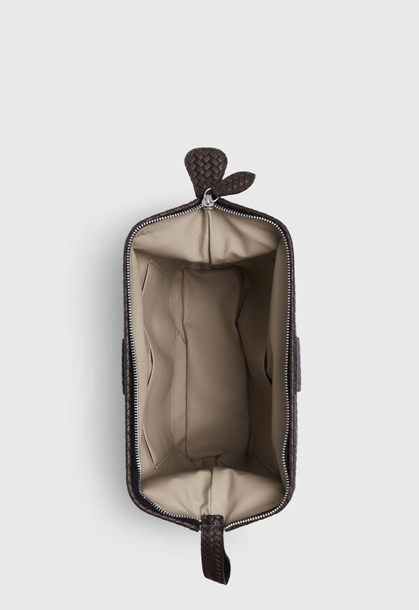 Paul Stuart Woven Leather Dopp Kit, image 5