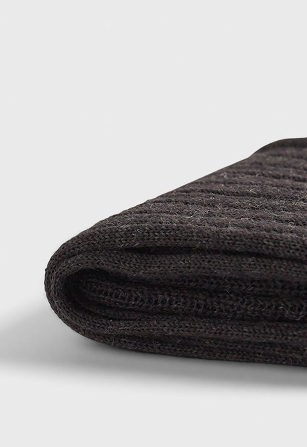 Paul Stuart Classic Merino Wool Ribbed Sock, image 2