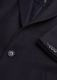 Paul Stuart Navy Twill 3 Button Coat with Gilet, thumbnail 2