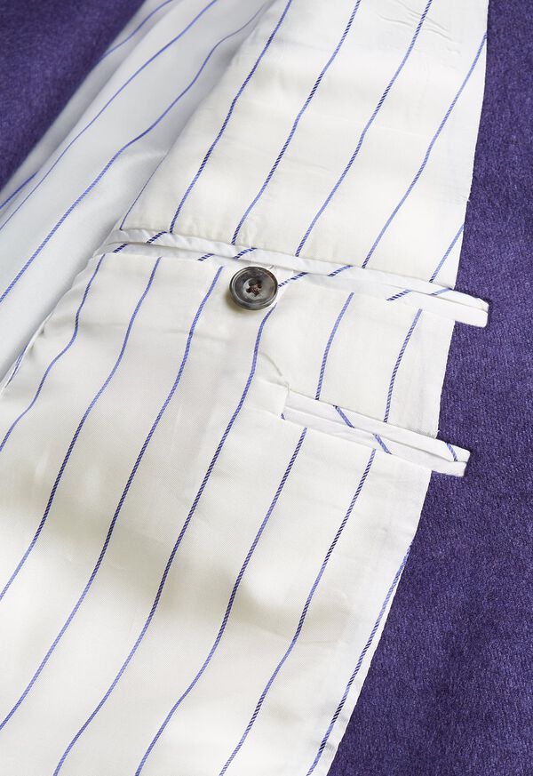 Paul Stuart Solid Purple Sport Jacket, image 3