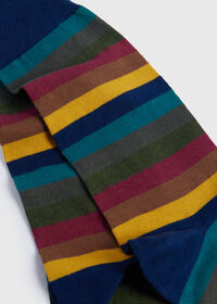 Paul Stuart Colorful Stripe Sock, thumbnail 3