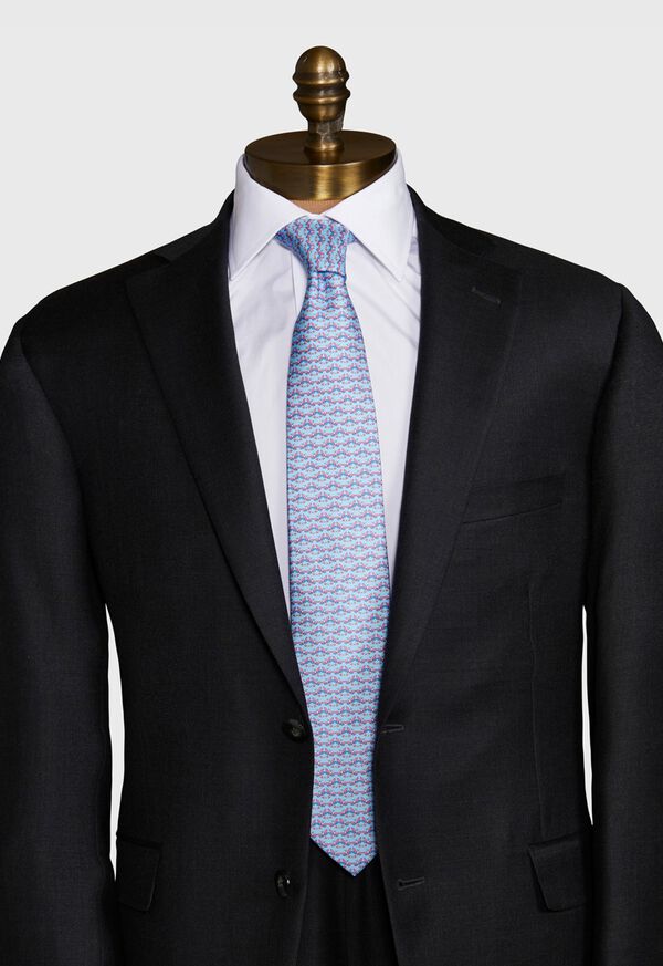 Paul Stuart Dragonfly Print Tie, image 2