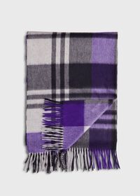Paul Stuart Cashmere Plaid Scarf, thumbnail 1