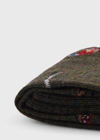 Paul Stuart Pheasant Motif Sock, thumbnail 2