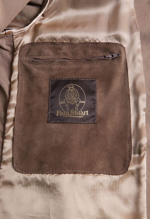 Paul Stuart Suede Front Hooded Jacket, image 6