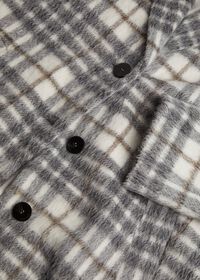 Paul Stuart Plaid Single Breasted Coat, thumbnail 2