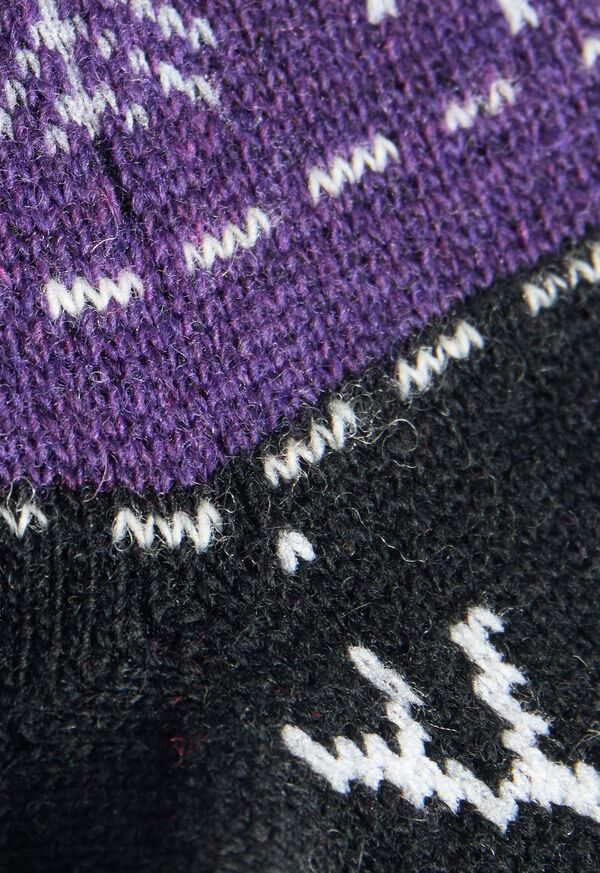 Paul Stuart Reindeer & Pine Tree Sock, image 3
