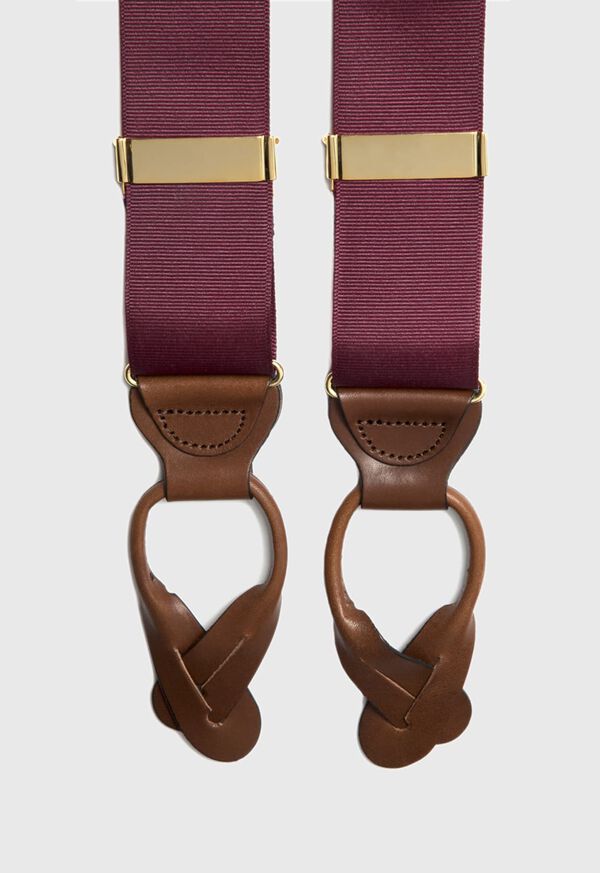 Paul Stuart Solid Grosgrain Braces, image 4