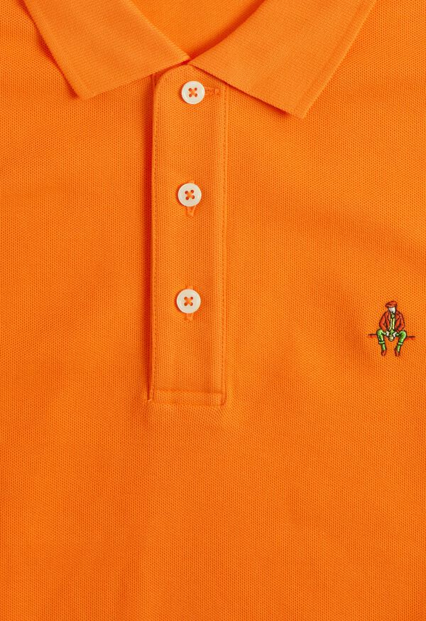 Paul Stuart Cotton Piqué Logo Polo, image 35
