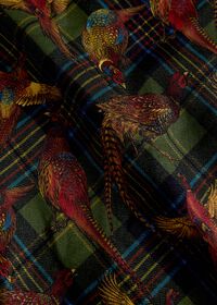 Paul Stuart Wool & Silk Printed Sport Shirt, thumbnail 3