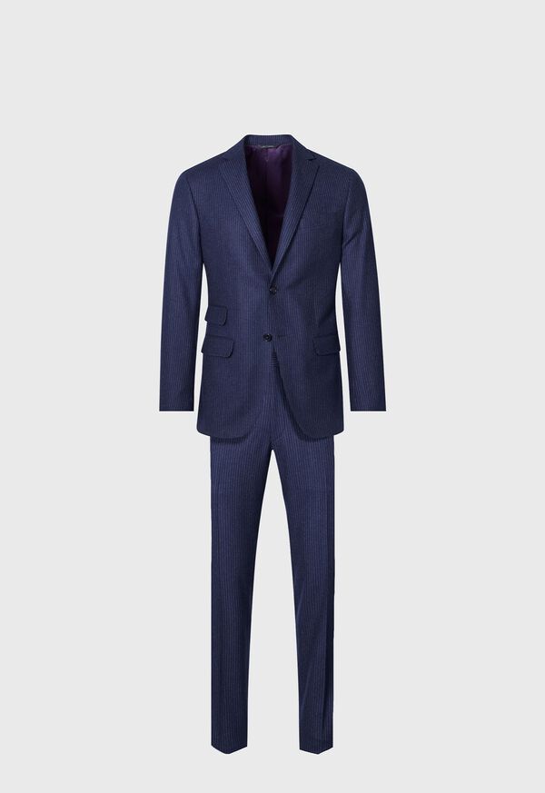 Paul Stuart Stripe Wool Flannel Suit, image 1