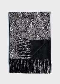 Paul Stuart Reversible Paisley Scarf, thumbnail 1