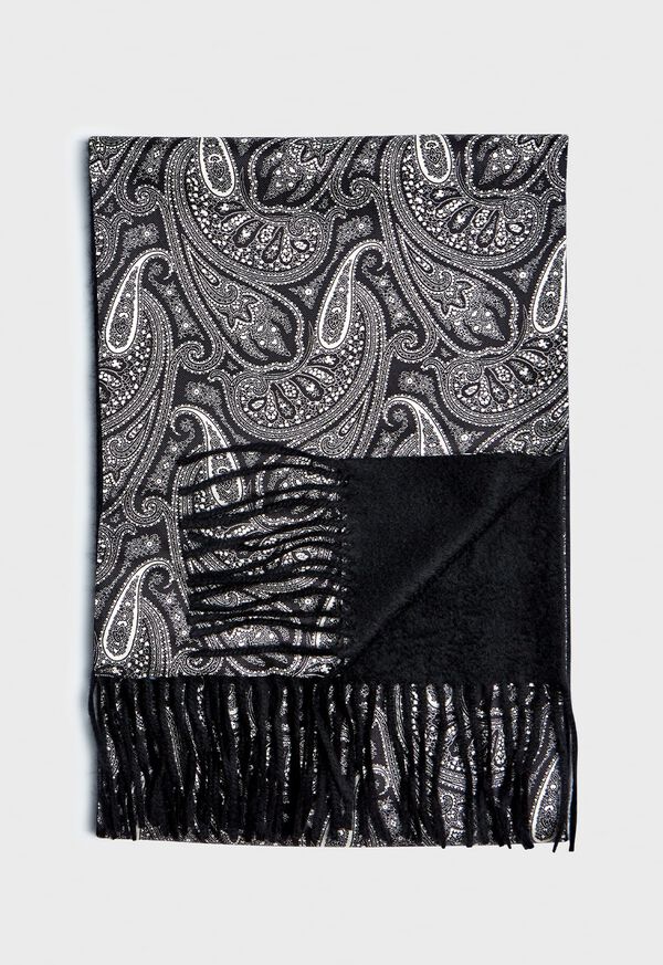 Paul Stuart Reversible Paisley Scarf, image 1