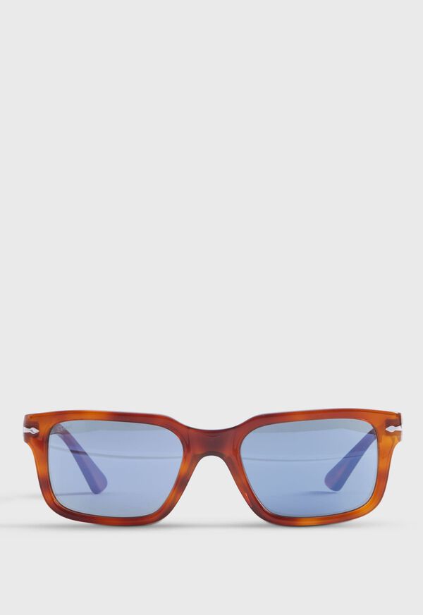 Paul Stuart Persol® Terra Di Siena with Polarized Blue Lense, image 1