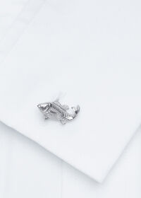 Paul Stuart Trout Cufflinks, thumbnail 2