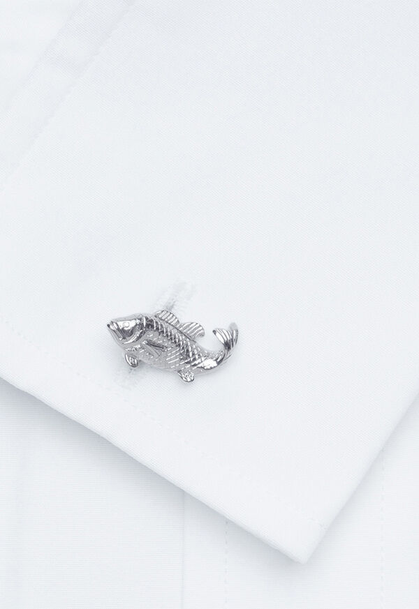 Paul Stuart Trout Cufflinks, image 2
