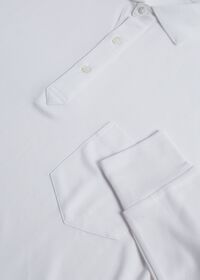 Paul Stuart Oxford Long Sleeve Performance Polo, thumbnail 2