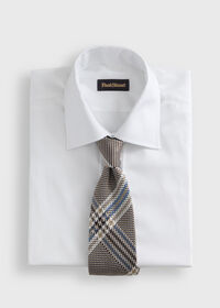 Paul Stuart Woven Silk Large Plaid Tie, thumbnail 2