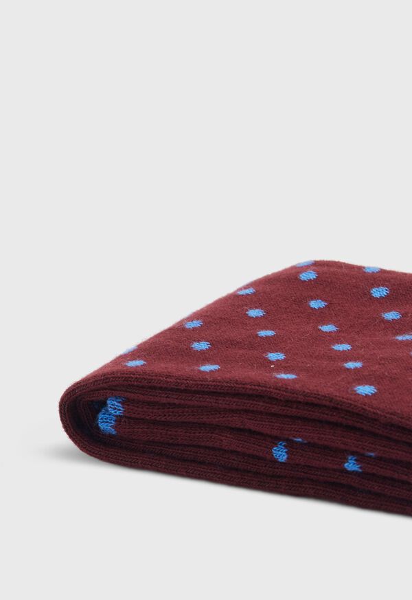 Paul Stuart Polka Dot Socks, image 2