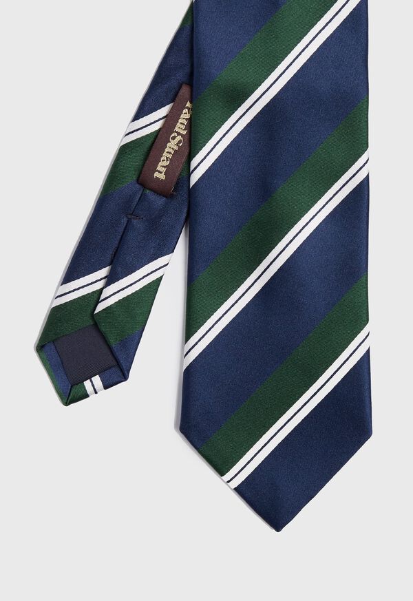 Paul Stuart Stripe Silk Tie, image 1