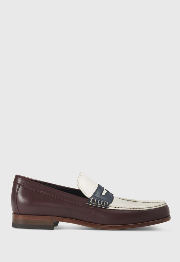 Paul Stuart Morris II Leather Moccasin, image 1