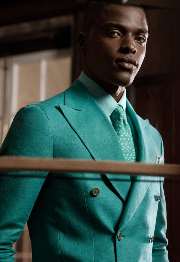 Paul Stuart The Irish Linen Double Breasted Jacket, image 3